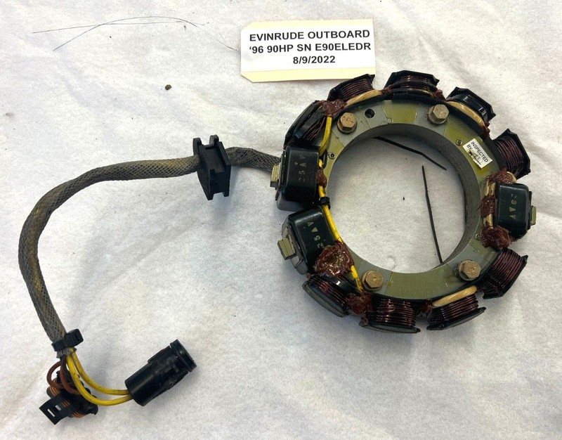 Evinrude Johnson Outboard 75hp-130hp Stator Assy 0584849 FRESHWATER!