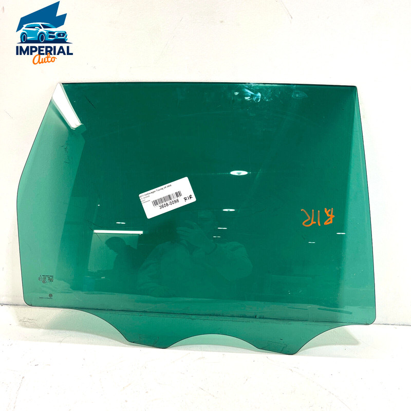 2011 - 2017 VOLKAWAGEN TOUAREG REAR RIGHT PASSENGER SIDE DOOR WINDOW GLASS OEM