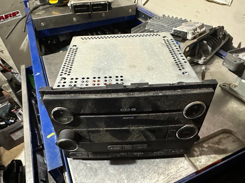 08 FORD FUSION MERCURY MILAN OEM 6 DISC CD PLAYER RADIO STEREO RECEIVER