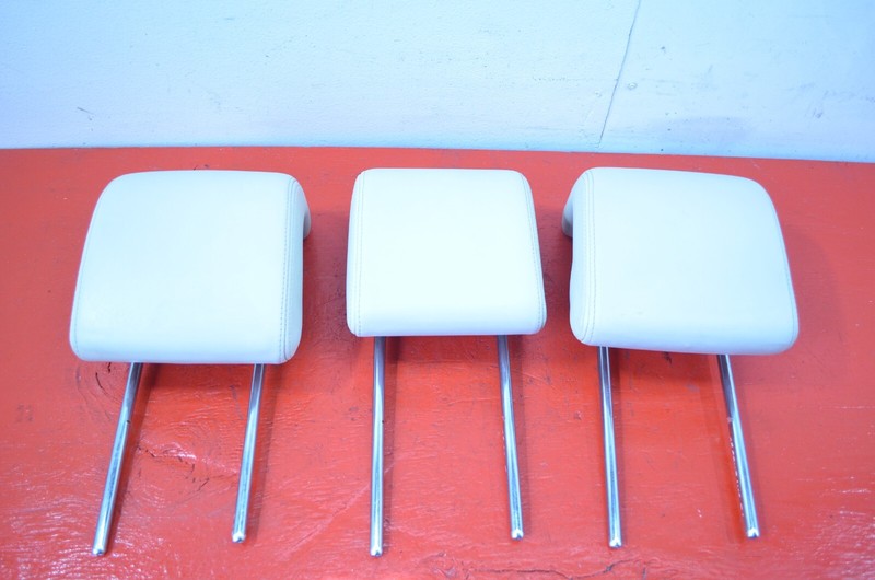 2006-2009 RANGE ROVER SPORT REAR 2ND SECOND ROW HEADREST HEAD REST SET OF 3 OEM