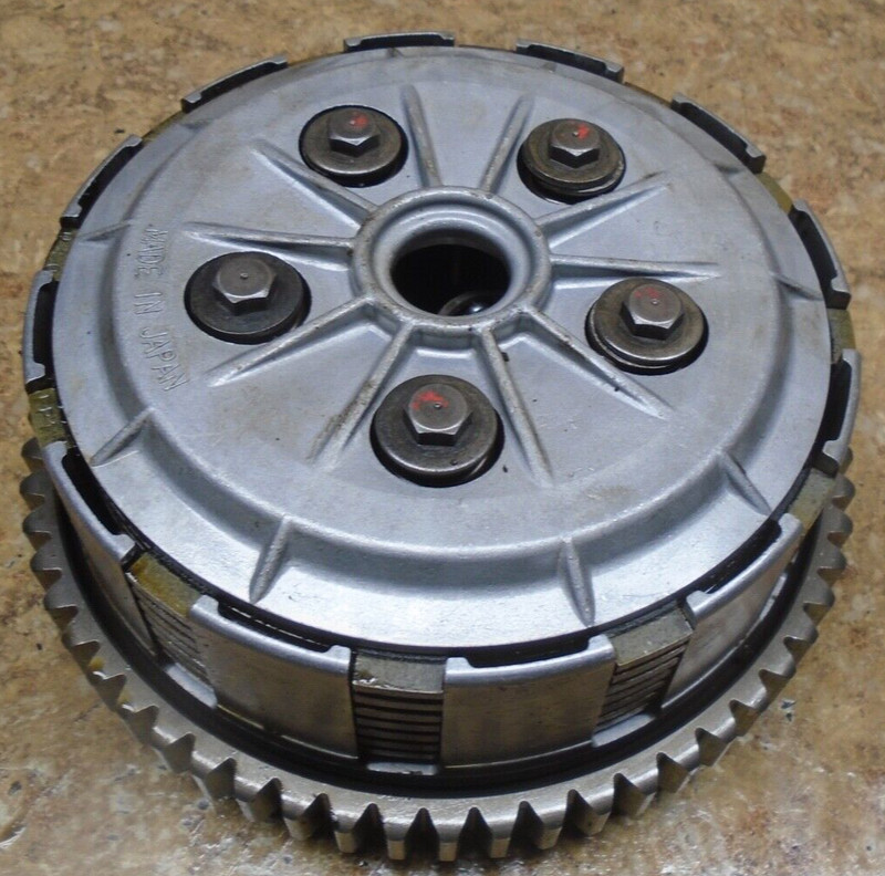 1998 Kawasaki Ninja EX500 EX 500 D Engine Clutch Plates Housing EX500D Basket 98