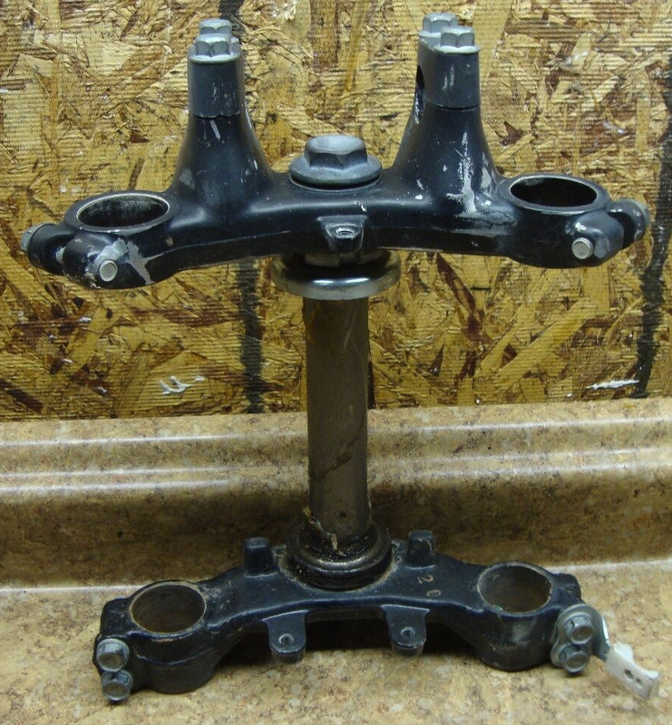 80's 22W Yamaha Dirt Bike YZ80 YZ 80 Triple Tree Fork Clamp Mount Risers G10