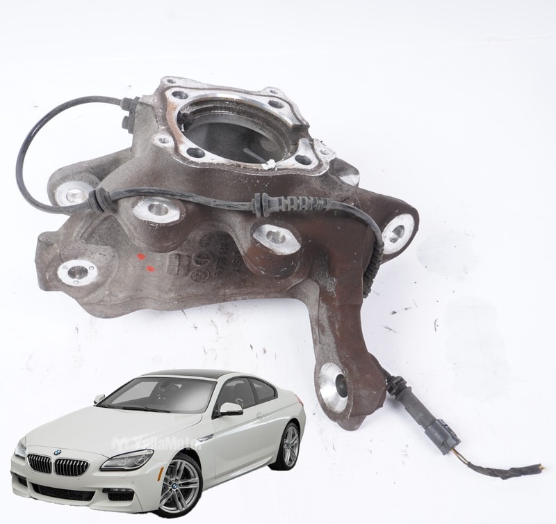 2012 - 2018 BMW 650i 640i Rear Right Spindle Knuckle Wheel Bearing HousingOEM