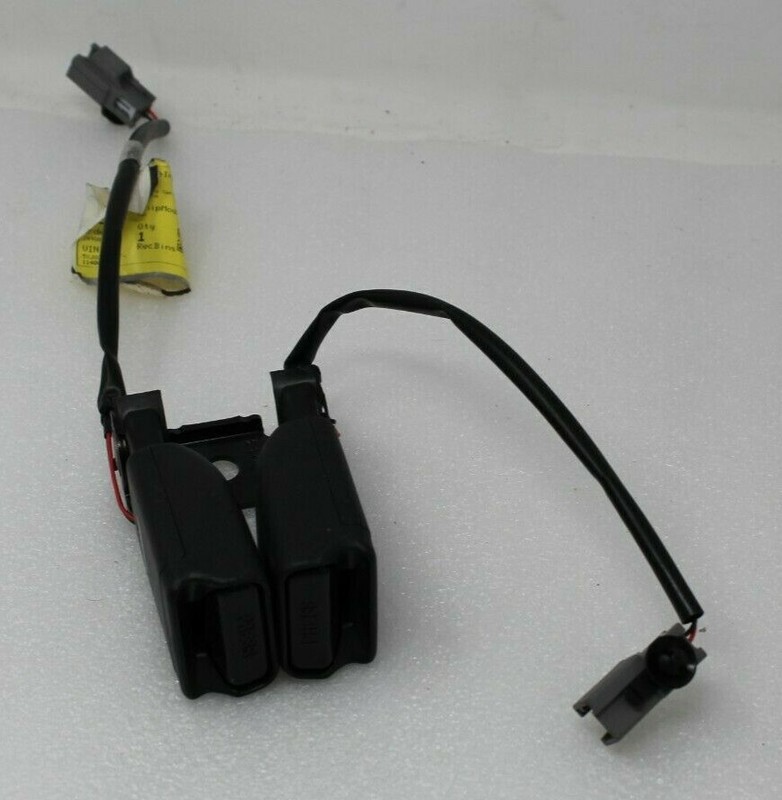 14-22 TESLA Model X 3RD Row seat belts Retractor Buckle Black 1036746-05-D OEM