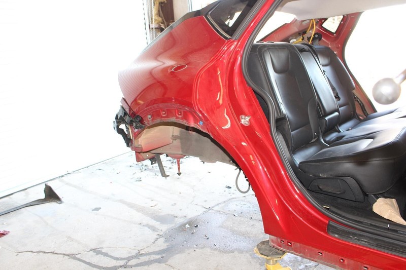 22-24 Kia EV6 Red Passenger Right Rear Quarter Panel