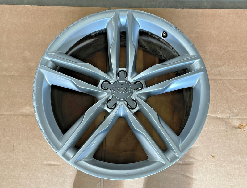 2012 2013 2014 2015 Audi S7 Rear 20x9 Inch Wheel Rim Silver 1605 OEM #1