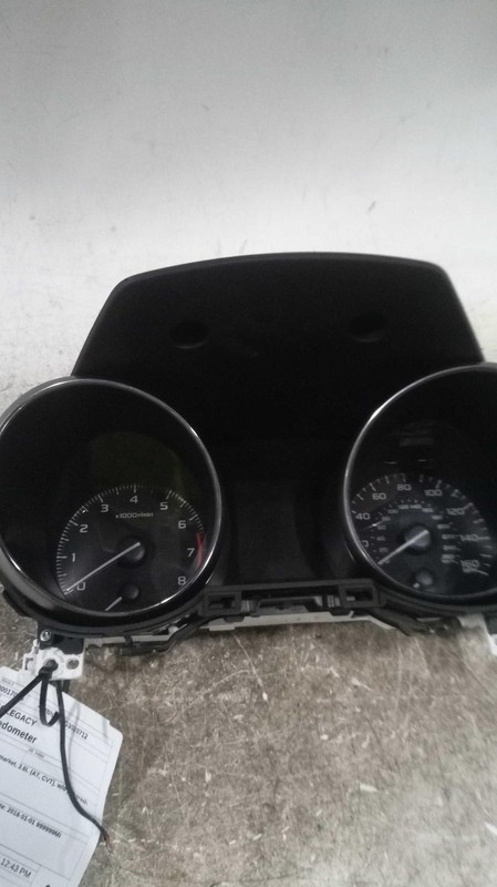2016 Subaru Legacy Speedometer Gauge OEM Black 85002AL32A 92K Miles