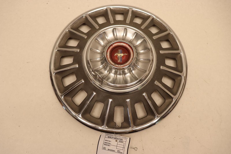 1967 FORD MUSTANG WHEEL RIM CENTER HUBCAP COVER VINTAGE HUB CAP SET OF 4 OEM
