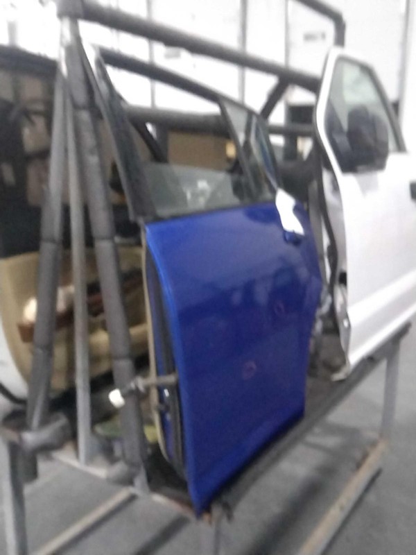 2009 Nissan Versa Blue Left Rear Door 79K Miles OEM Replacement Part