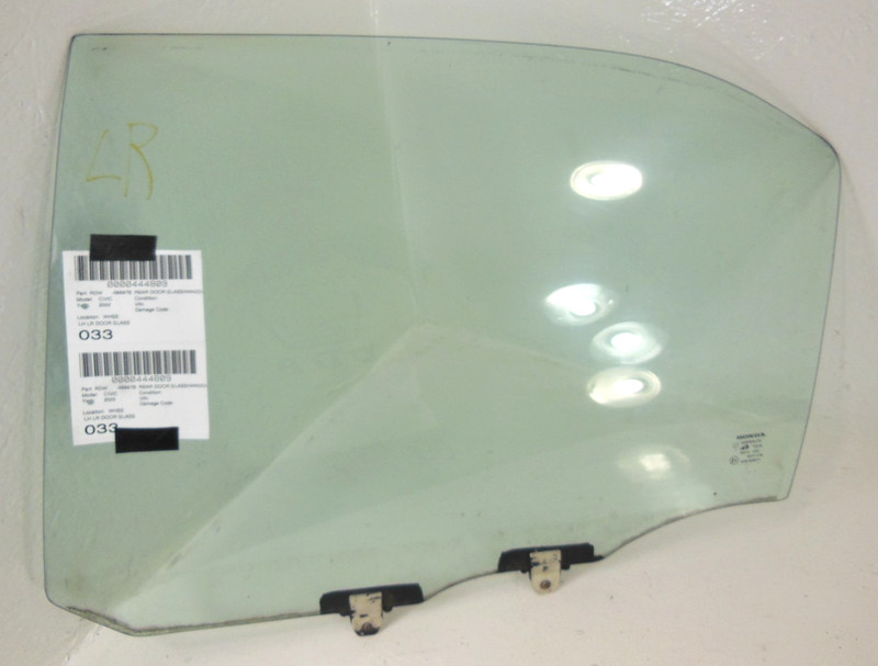 1996-2000 Honda Civic Sdn Rear Door Window Glass Driver Left LH OEM