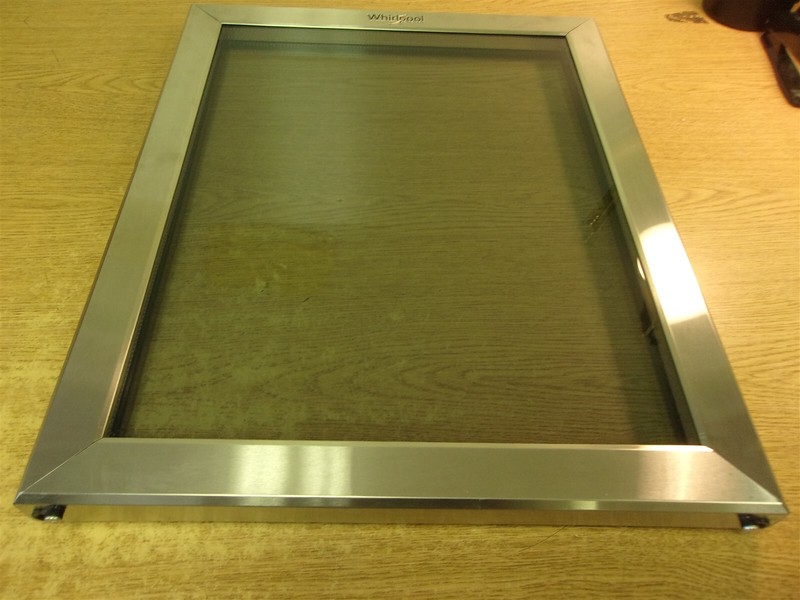 Whirlpool Tinted Glass Stainless Steel Door 23x19x1" *FREE SHIPPING*