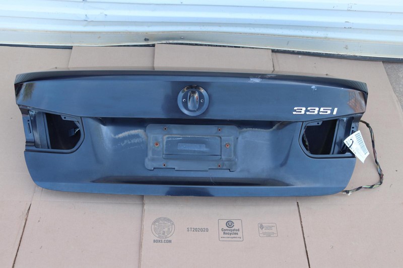 2012-2015 BMW 335I SEDAN F30 REAR TAILGATE TRUNK DECK LID SHELL OEM