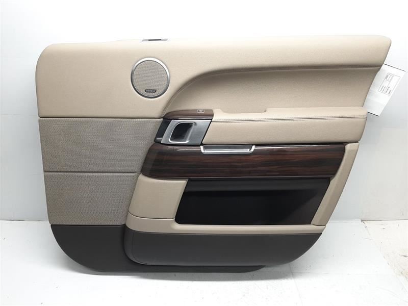 14-17 Range Rover HSE L405 Right Front Door Panel Trim Cover Almond Wood