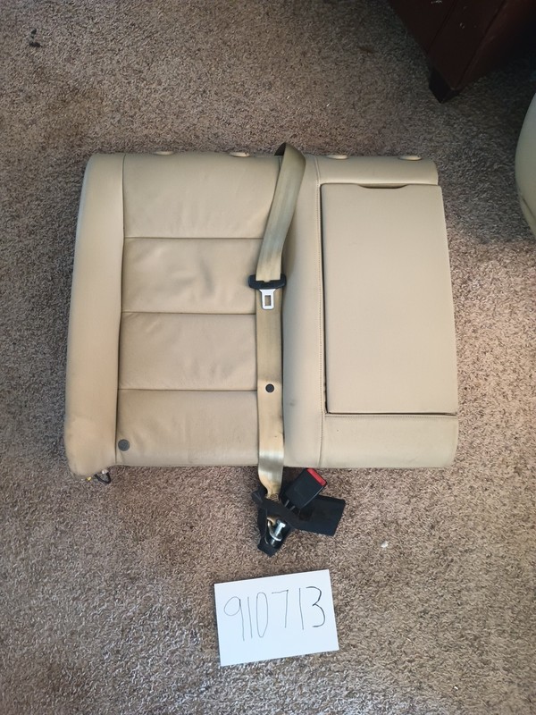 05-08 AUDI A4 SEDAN REAR RIGHT PASSENGER SIDE UPPER SEAT CUSHIONBeige