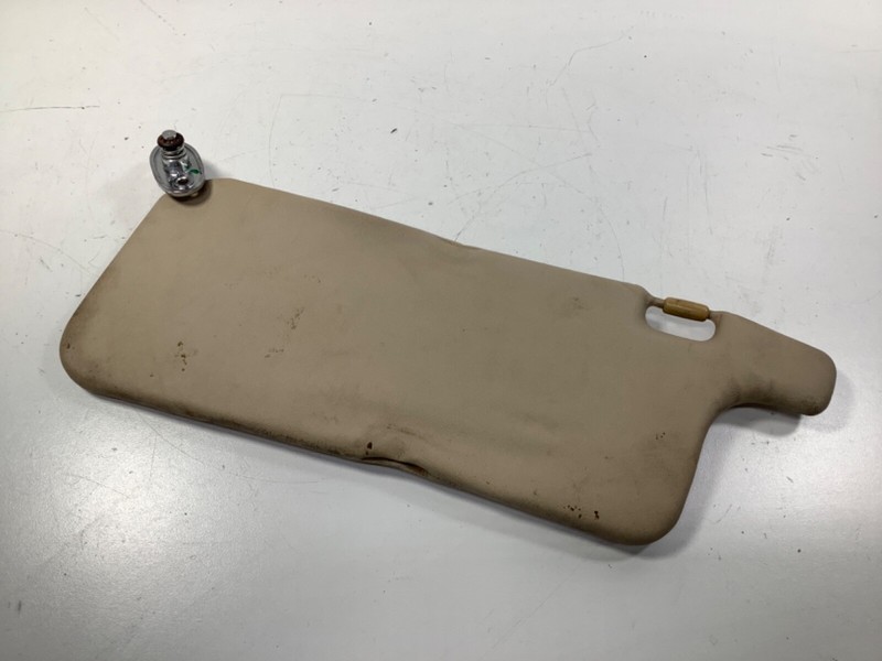 88-89 Honda Accord 2DR Left Side Beige SUN VISOR 83280-SE0-A23ZC OEM