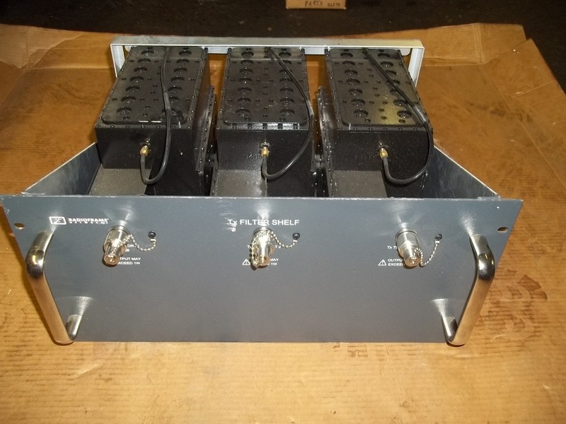 Radioframe TX Filter Shelf with 3 Filters 176-1090-00 *FREE SHIPPING*