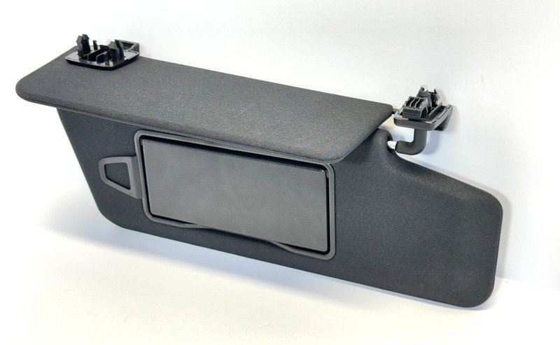 ✅ 2010-13 MERCEDES-BENZ E350 RIGHT SIDE SUN VISOR w/ MIRROR Extension BLACK OEM