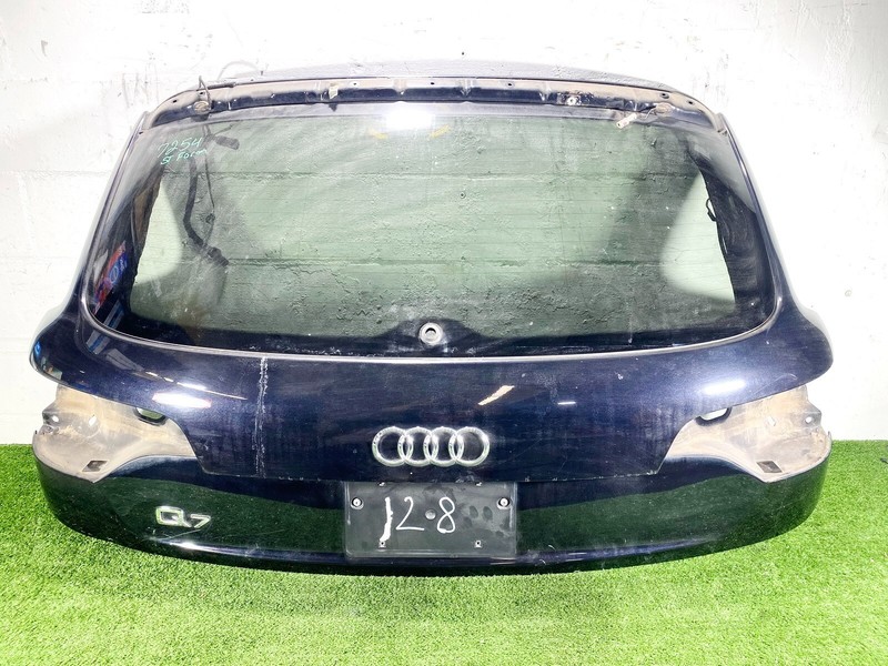 07-15 AUDI Q7 REAR HATCH TRUNK LID TAILGATE LIFTGATE SKIN SHELL PANEL BLUE OEM