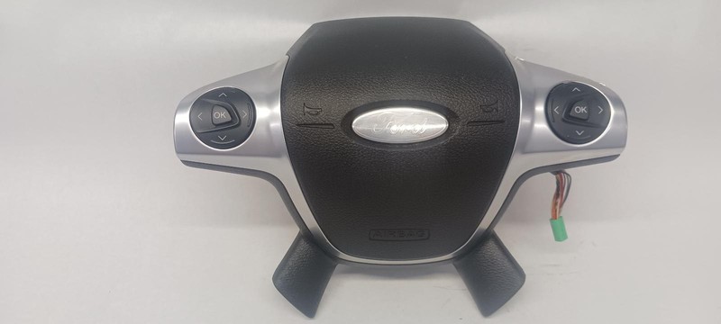 12-'18 FORD FOCUS Left driver steering wheel Air Bag w/Sync OEM Grade A!