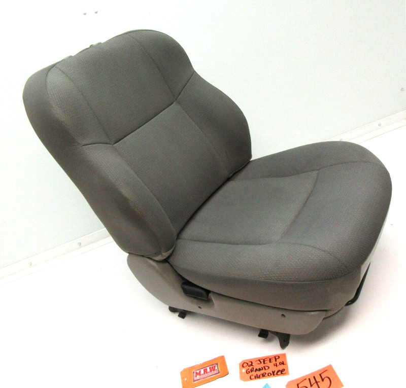 SEAT BUCKET PASSENGER SIDE RIGHT FRONT TRACK GRAY fits 00-04 JEEP GRAND CHEROKEE