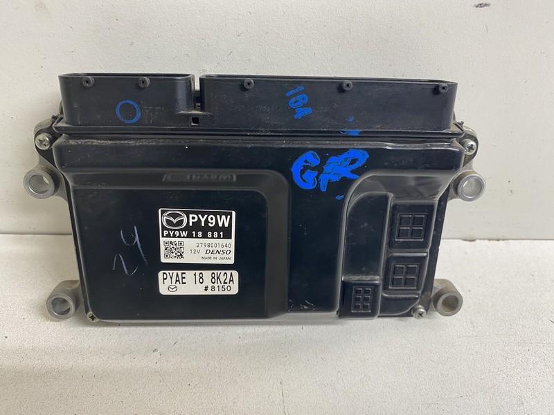 2017-2018 Mazda 3 Auto Engine Computer Module Ecu Ecm Pcu Pcm PY9W 18 881