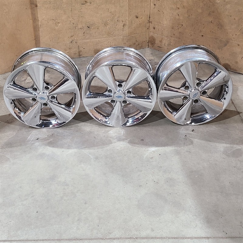 Cragar S/S 16x8 5 Spoke Chrome Wheel Set Wheels (3) for 1986 Corvette C4 Aa7435