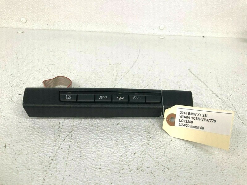 ⭐2013-2015 BMW X1 E84 CENTER CONSOLE SWITCH CONTROL BEZEL PANEL ASSY OEM LOT2250