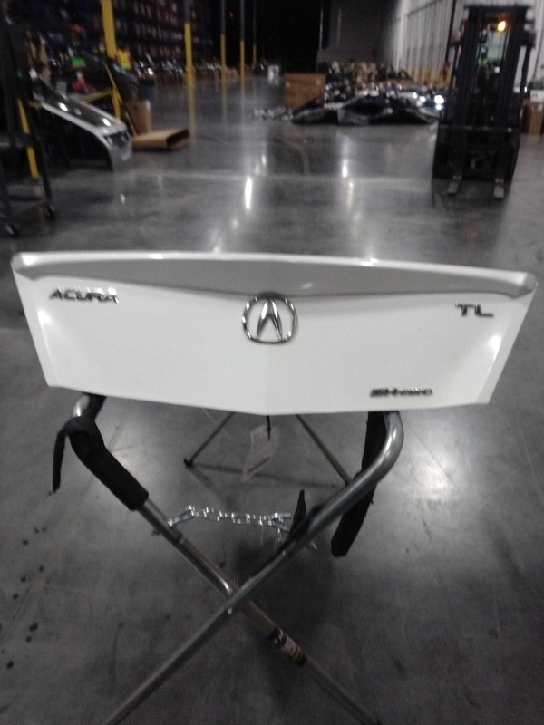 2012 Acura TL Deck Lid White OEM Used 4DR Sedan 156K Miles NJ25-25174-633363
