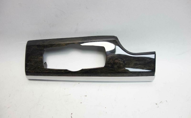 2009-2015 BMW F01 7-Series F02 Left Dash Column Wood Trim Cover Anthracite Ash