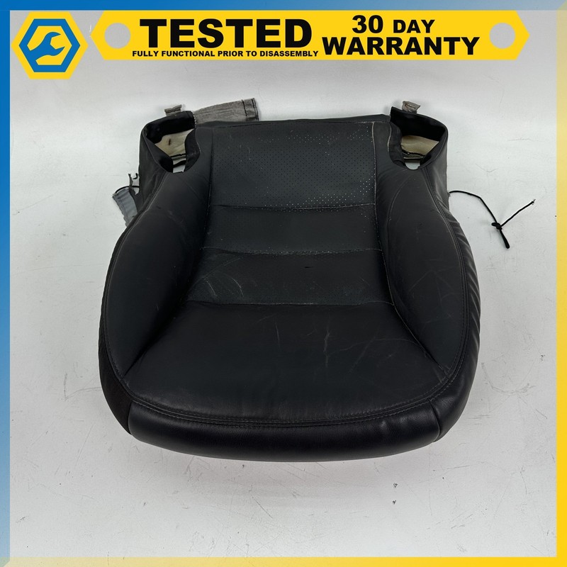 05-10 Chevy Corvette C6 LEFT BOTTOM LOWER SEAT CUSHION Black OEM