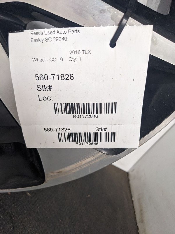 Wheel 17x7-1/2 Fits 15-17 TLX 1172646