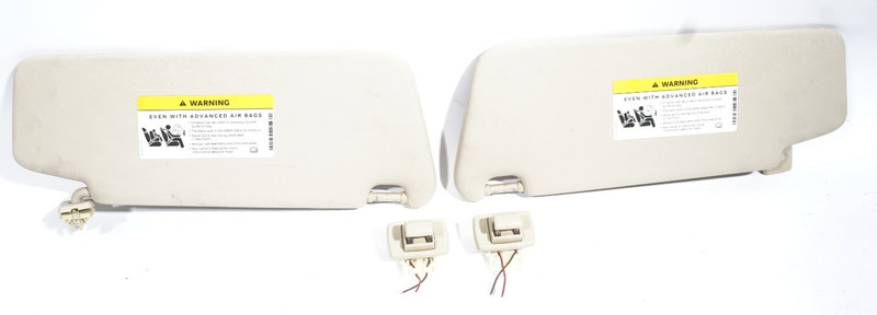 2008-2014 MERCEDES BENZ C300 4MATIC W204 SUN VISOR LEFT AND RIGHT SET OF 2 OEM