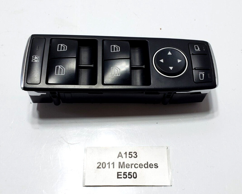 ✅ 2011-2016 OEM Mercedes A207 E550 Front Left Driver Door Master Window Switch