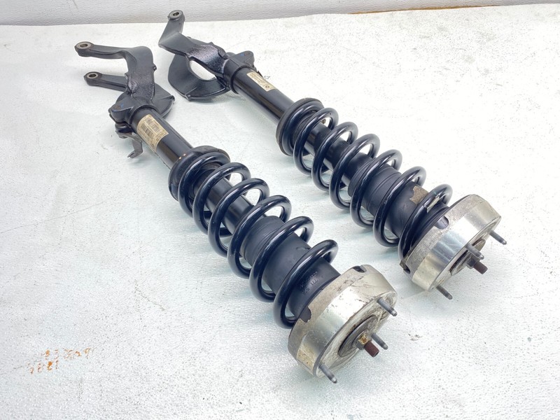 11-13 BMW E70 X5 50XI N63 Front Left Right Shock Absorber Strut Spring Set OEM✅