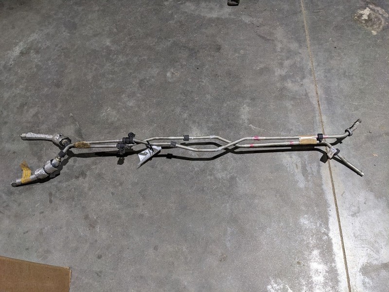 16-24 CHEVROLET CAMARO REAR DIFF DIFFERENTIAL OIL COOLER LINE PAIR O 1177591