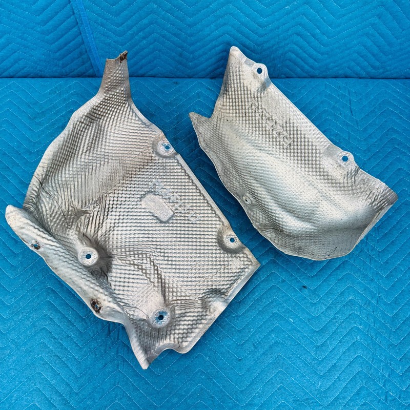 2012–2014 BMW 650i xDrive Rear Left Underbody Heat Shield OEM 51487226941