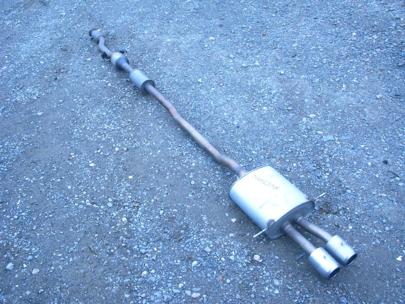 09-15 MINI COOPER S R55 - R59 EXHAUST MUFFLER PIPE CENTER END SECTION OEM 040225