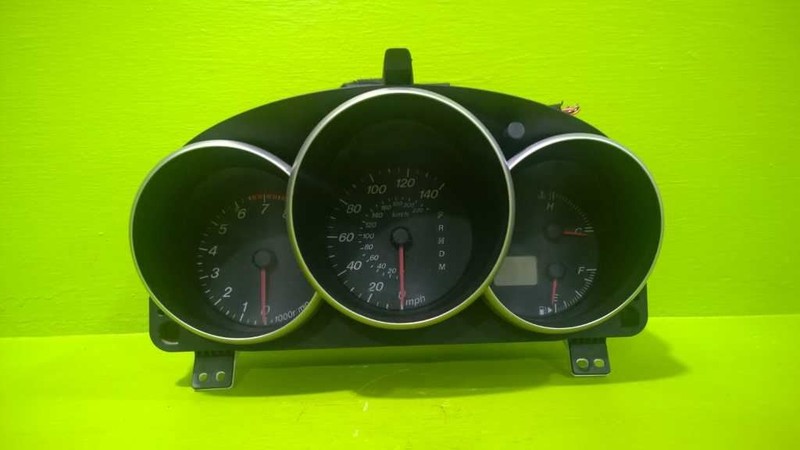 03 04 05 06 MAZDA 3 2.0L AT SPEEDOMETER CLUSTER OEM 2747-1