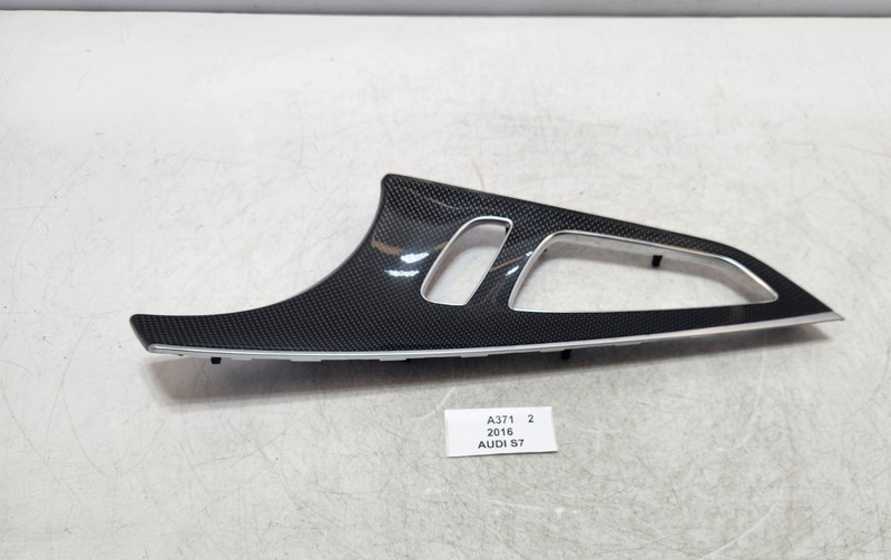✅2014-2018 OEM Audi RS7 A7 S7 Front Left Driver Door Panel Trim Carbon Fiber