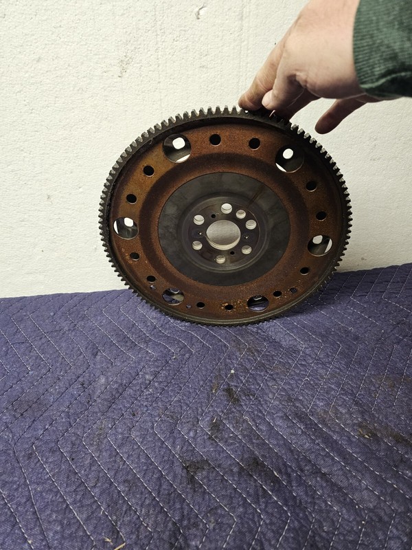 BMW 5 E60 E61 2005 Petrol flywheel 1717383 BUS5893