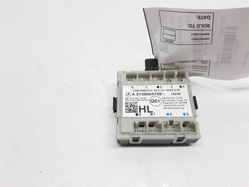 Mercedes 213 E300 Left Rear Door Module Control Unit 2139004709