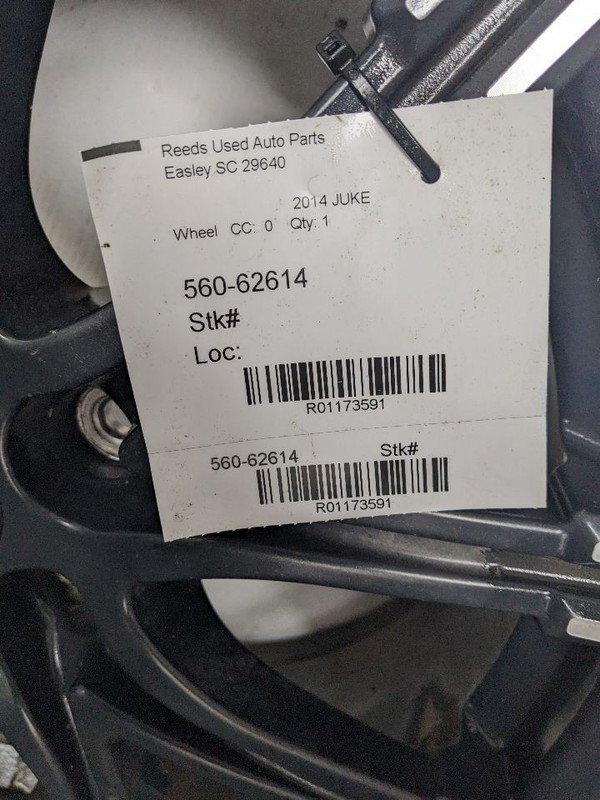 Wheel 18x7 Alloy Nismo Fits 13-17 JUKE 1173591