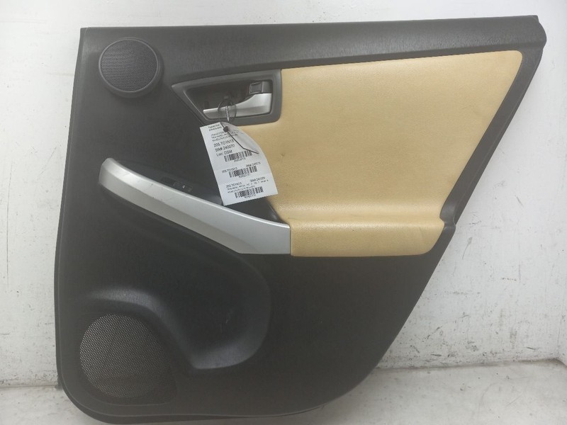 13 TOYOTA PRIUS PLUG-IN REAR PASSENGER RIGHT DOOR PANEL TAN-LB10