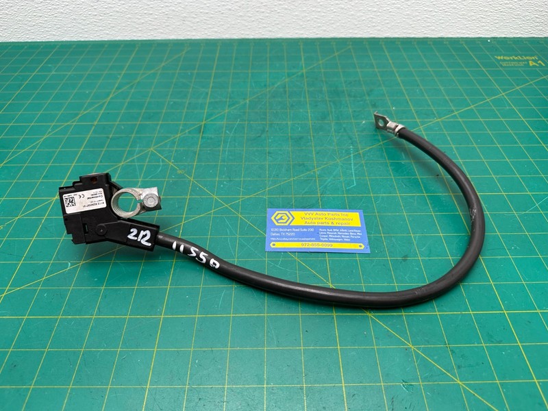10-19 BMW F10 F12 F07 F06 NEGATIVE BATTERY TERMINAL CONNECTOR MINUS GROUND CABLE