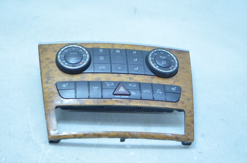 07-12 MERCEDES X164 GL CLASS AC HEATER TEMPERATURE CONTROL SWITCH PANEL OEM