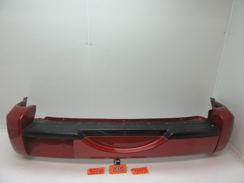 REAR BUMPER COVER BACK fits 02-07 JEEP LIBERTY PRH INFERNO RED CRYSTAL PEARL