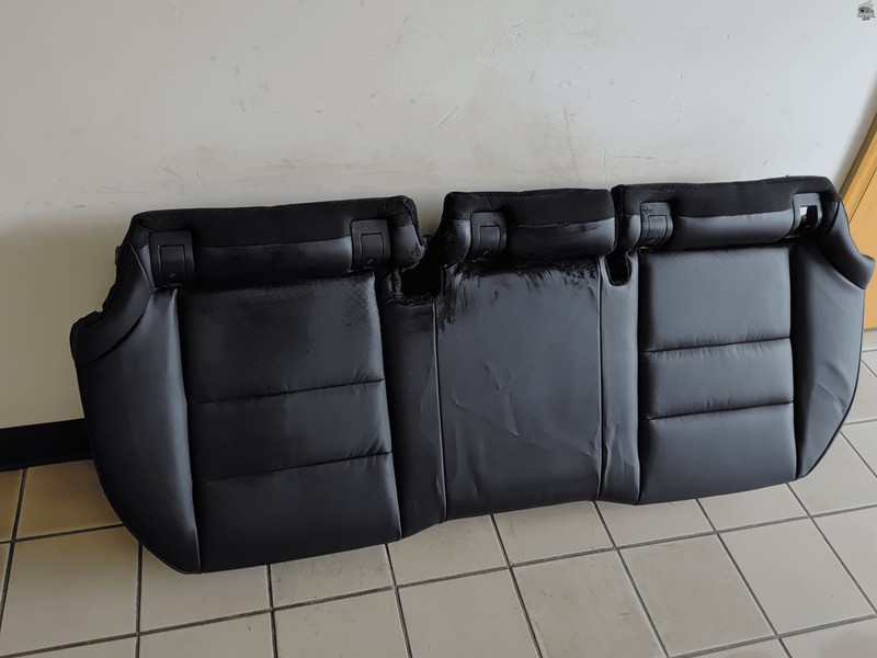 2021-2023 Nissan Rogue SV Rear Seat Lower Bottom Cushion OEM Charcoal