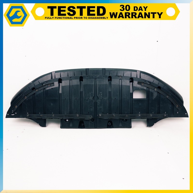 10-15 JAGUAR XJ FRONT BUMPER SPLASH SHIELD VALANCE PANEL COVER OEM