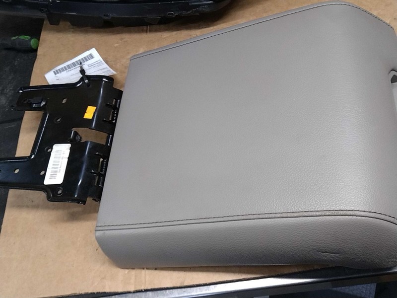 Used Front Lower Center Console fits: 2018 Ford Expedition floor leather armrest