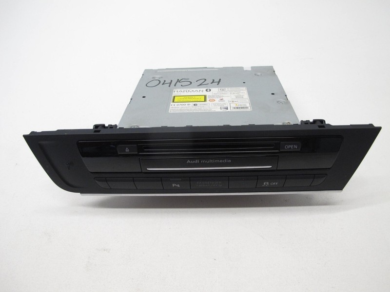 12-15 AUDI C7 A6 S6 FWD QUATTRO MULTIMEDIA CD RADIO RECEIVER HEAD UNIT OEM 04152
